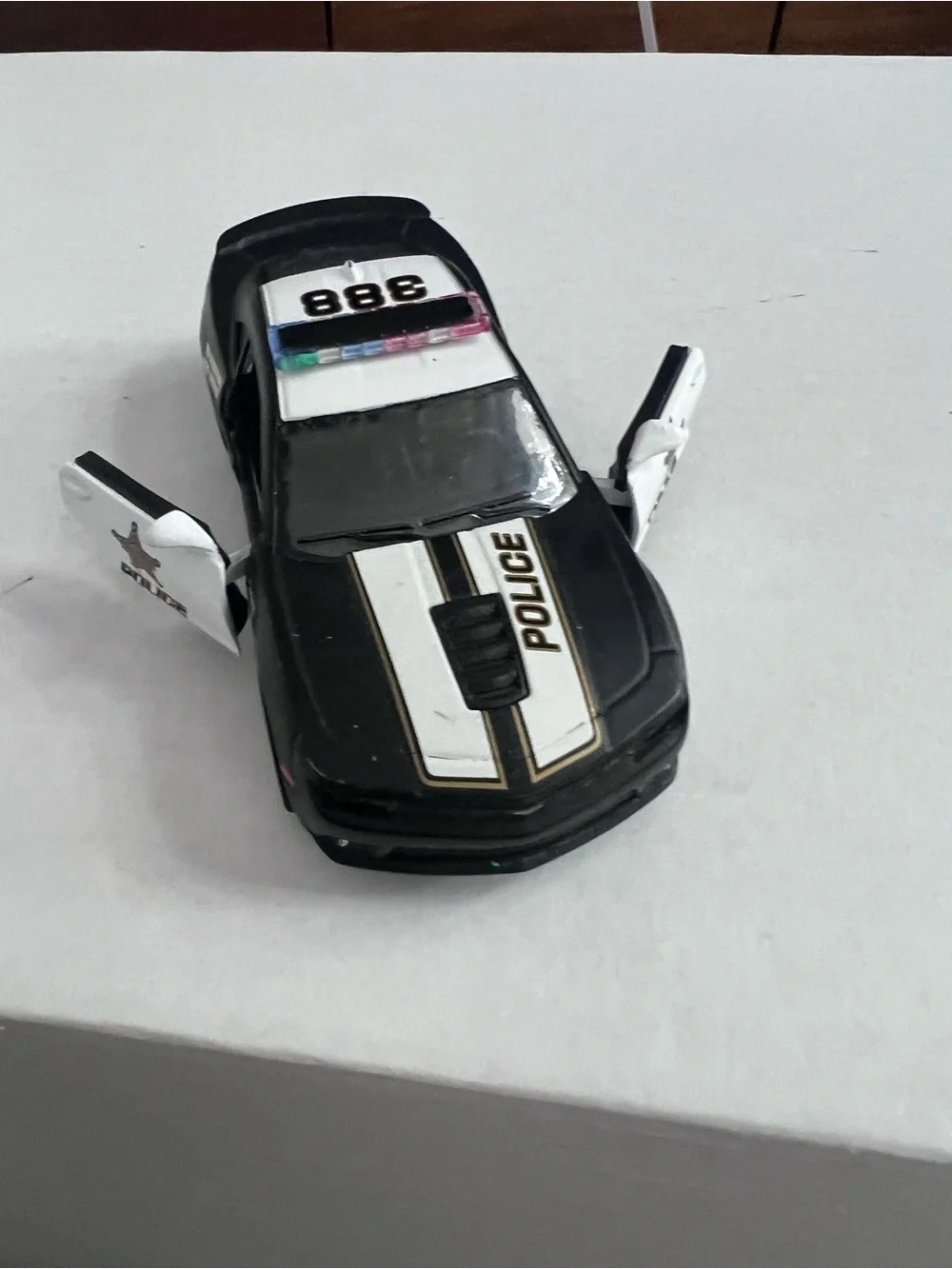 Kinsmart 2014 Chevrolet Camaro Police Car Interceptor 1:38 Scale Diecast Model